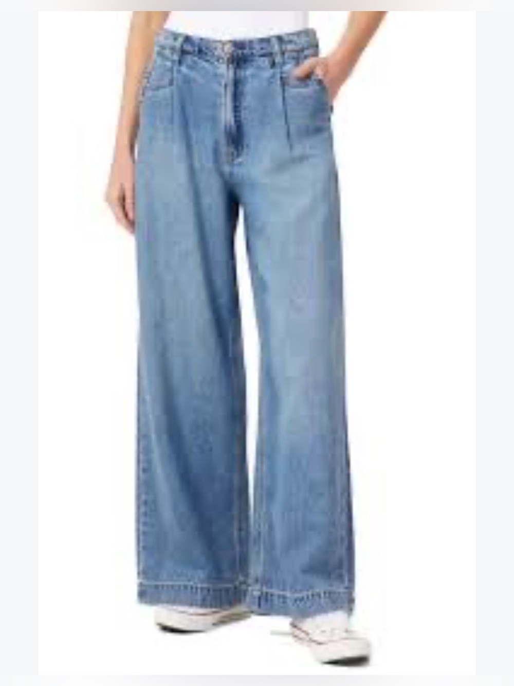 Scotch & Soda Drape Wide-Leg High-Rise Jeans Size 8/29